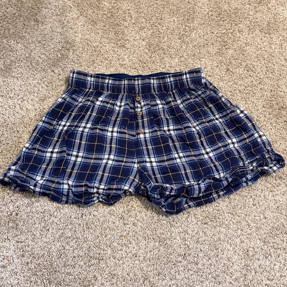 Free People Boxer Style Sleep Shorts